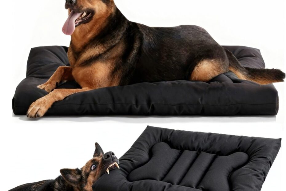The Ultimate Indestructible Dog Bed: Tough, Waterproof & Perfect for Aggressive Chewers!