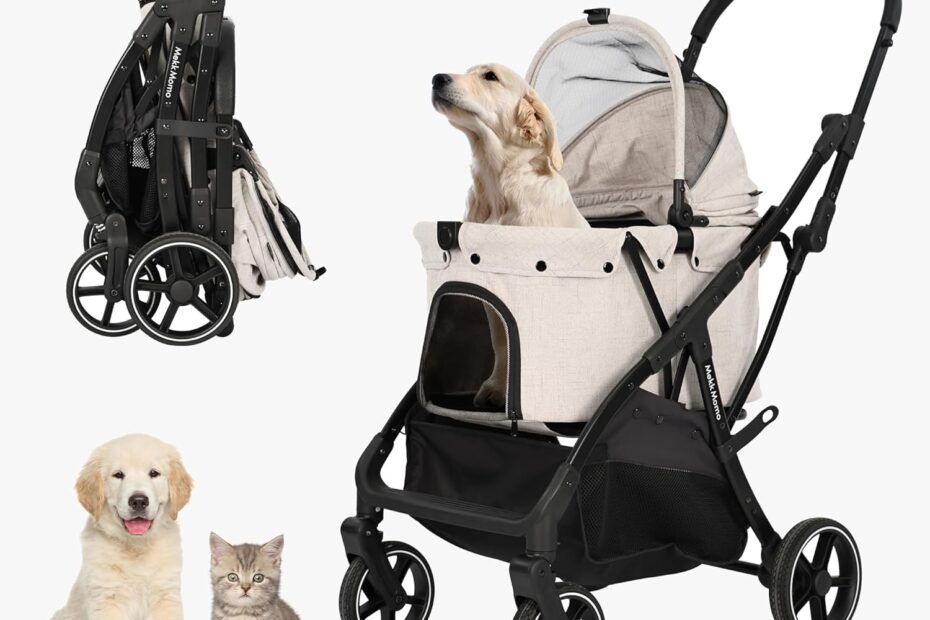 The Ultimate Pet Stroller: Comfort and Safety for Your Furry Friends!
