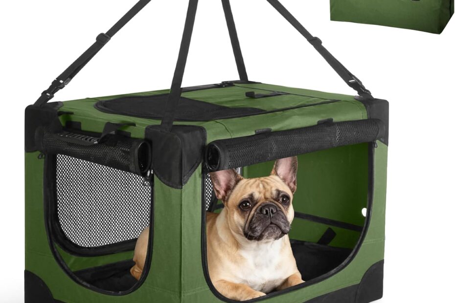 The Ultimate Soft Dog Crate: Your Go-To Portable Solution for Small Pets!