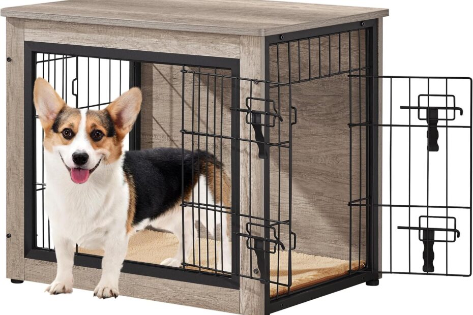 Transform Your Space: Review of the Yaheetech 27.5'' Stylish Dog Crate Furniture