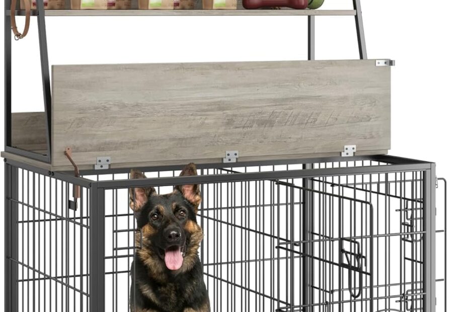 Transform Your Space with GarveeLife: The Stylish and Functional Dog Crate Furniture!