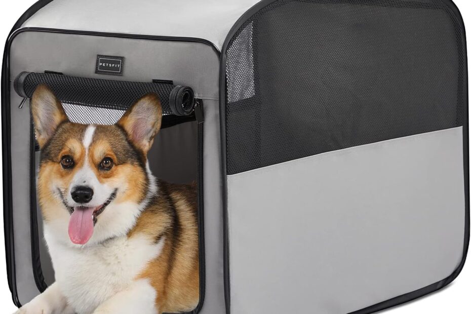 Travel in Comfort: A Review of the Petsfit Portable Dog Crate for Medium Dogs