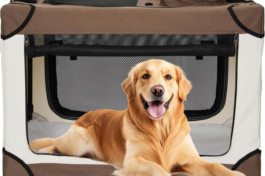 Travel in Comfort: The Ultimate 42-Inch Soft Collapsible Dog Crate Review