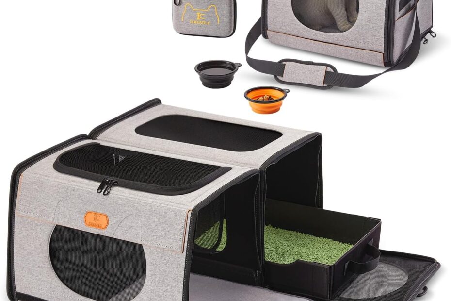 Travel in Comfort: The Ultimate IC ICREATE X Large Cat Carrier Review
