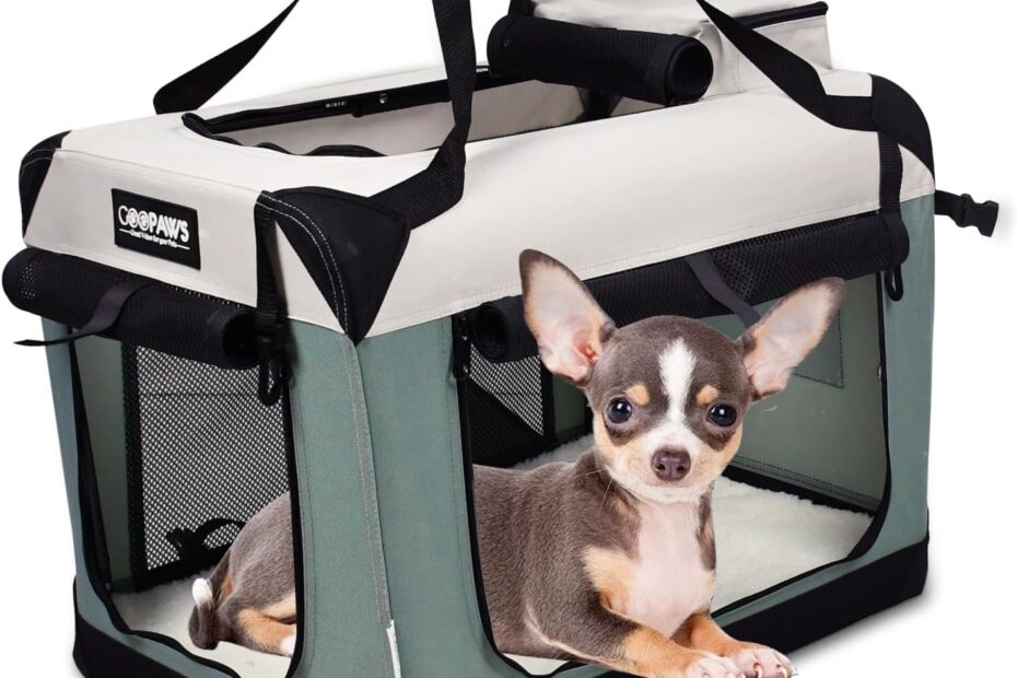 Travel in Style: Review of the JESPET Soft Dog Crate for a Happy Pet Adventure!
