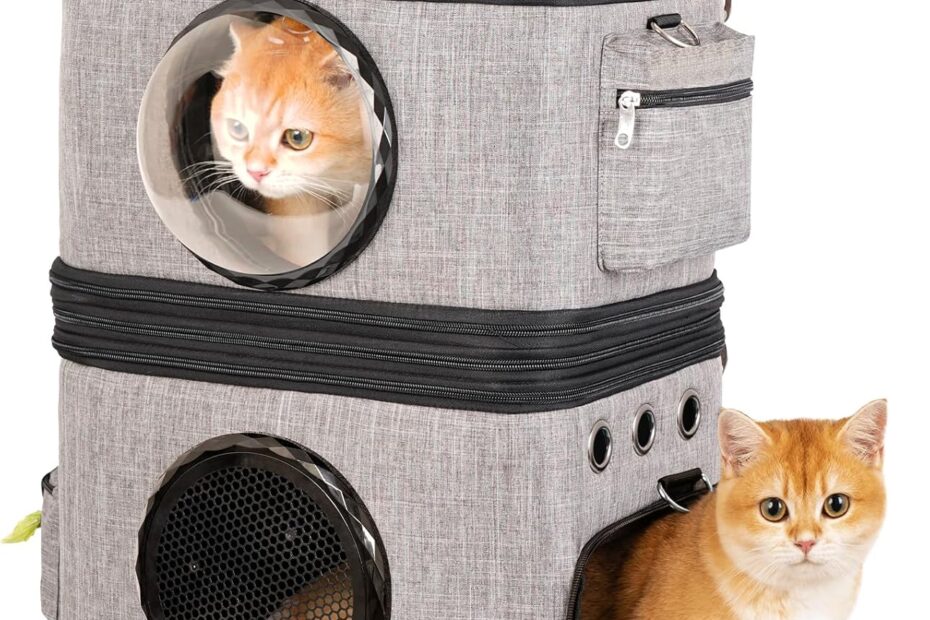 Travel in Style: The Ultimate Detachable Double Cat Backpack Carrier Review