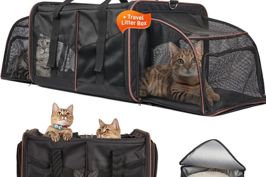 Travel in Style: The Ultimate Double Cat Carrier for Adventure-Loving Pet Parents!