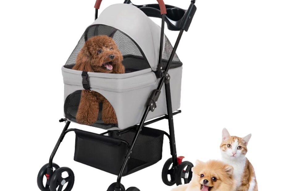 Travel in Style: The Ultimate Pet Stroller for Small Dogs and Cats