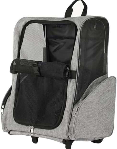 Travel in Style: The Ultimate Pet Trolley Bag for Dogs and Cats!