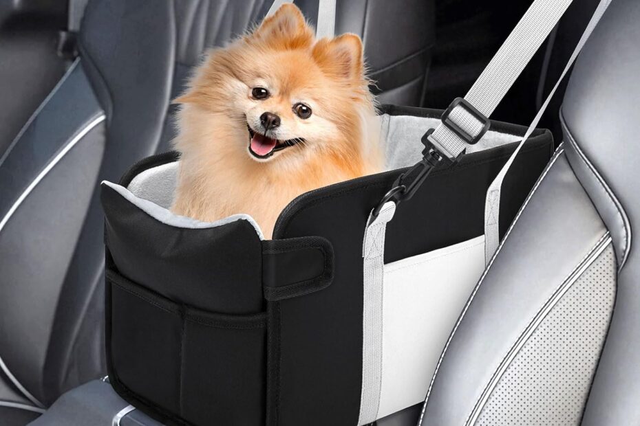 Travel in Style: The Ultimate Portable Dog Car Seat for Small Dogs