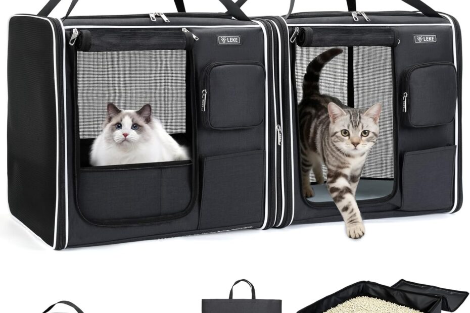 Travel Smart: Review of the Lekereise 2 in 1 Cat Travel Carrier with Litter Box