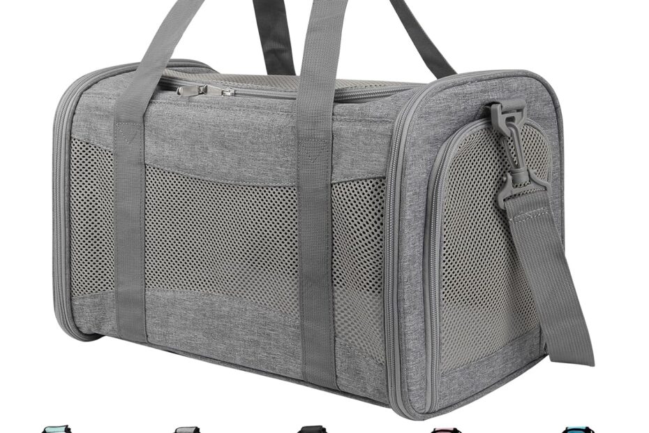 Travel Smart: The Ultimate Soft-Sided Cat Carrier for Comfort and Safety