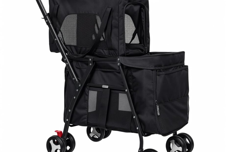 Ultimate Comfort for Furry Friends: Review of the Double Pet Stroller for Two Dogs or Cats