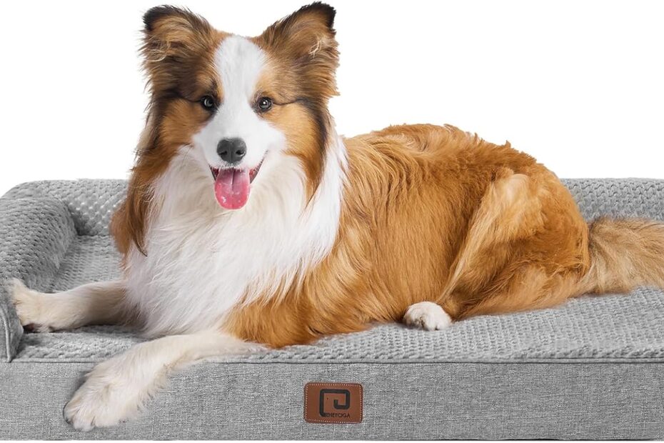 Ultimate Comfort for Your Canine: EHEYCIGA XL Memory Foam Dog Bed Review
