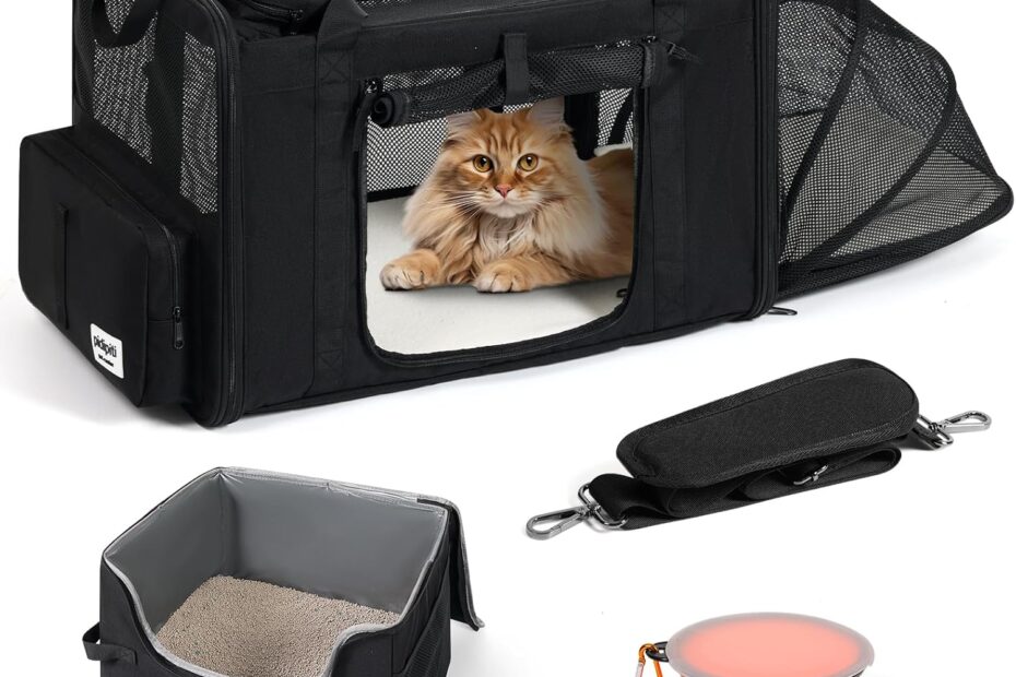 Ultimate Comfort for Your Cats: Review of the Extra Large Expandable Travel Carrier
