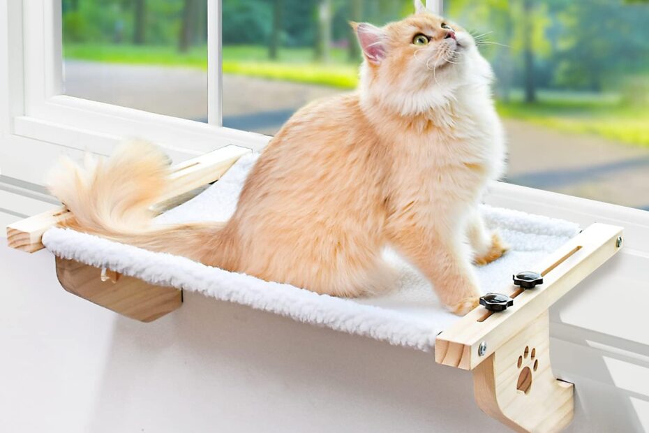 Ultimate Comfort for Your Feline: AMOSIJOY Cat Hammock Window Perch Review