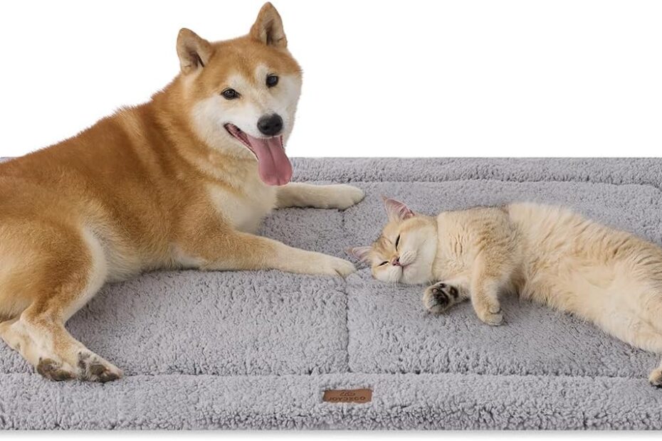 Ultimate Comfort for Your Furry Friend: Joydeco Reversible Dog Crate Mat Review