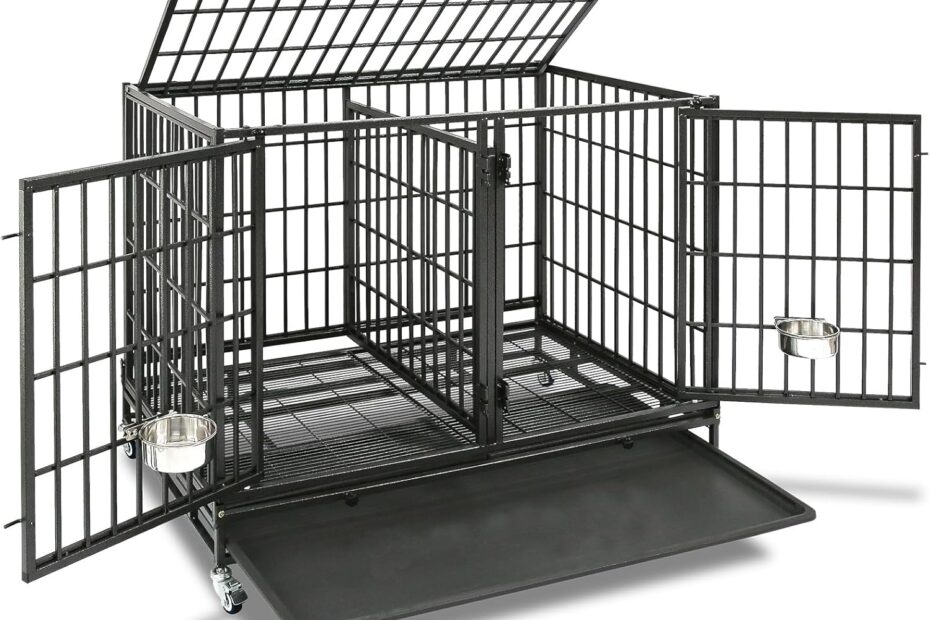 Ultimate Comfort: Homey Pet 43" Stackable Dog Crate Review