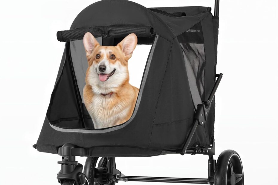 Ultimate Comfort on the Go: MoNiBloom Pet Stroller Review for Large and Multiple Pets