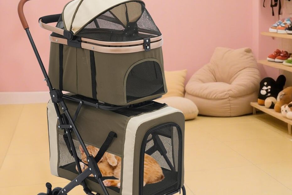 Ultimate Comfort on the Go: Review of the 3-in-1 Double Pet Stroller