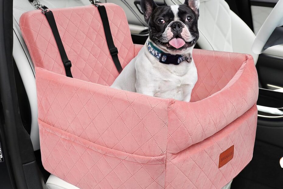 Ultimate Comfort on the Road: Review of the Memory Foam Dog Car Seat for Small Medium Dogs