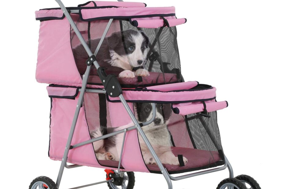 Ultimate Comfort on Wheels: Review of the Double Pet Stroller for Dogs and Cats