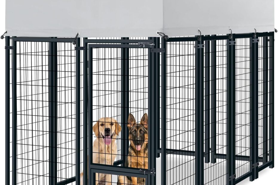 Ultimate Comfort: Oranland 8x4x6FT Heavy Duty Outdoor Dog Kennel Review