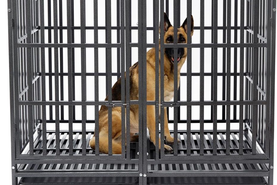 Ultimate Comfort: Review of the 54-Inch Heavy Duty Indestructible Dog Crate for XL & Medium Dogs