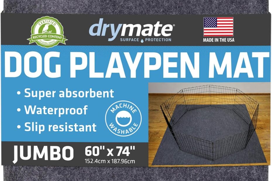 Ultimate Comfort: Review of the Drymate Jumbo Dog Playpen Mat