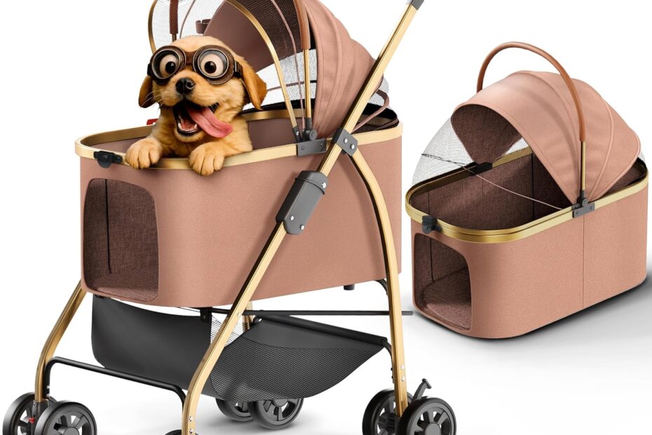 Ultimate Comfort: Review of the Pet Stroller for Small & Medium Pets