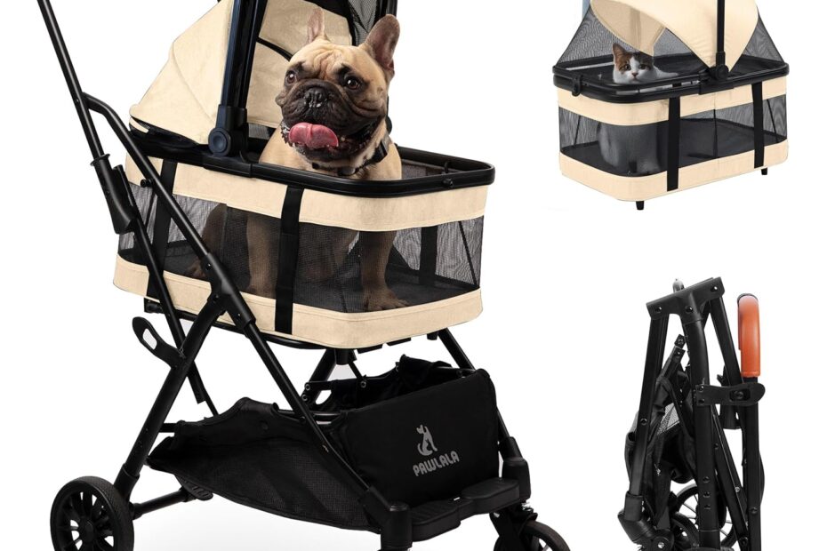 Ultimate Comfort: Review of the Pet Stroller with Detachable Carrier for Your Furry Friends