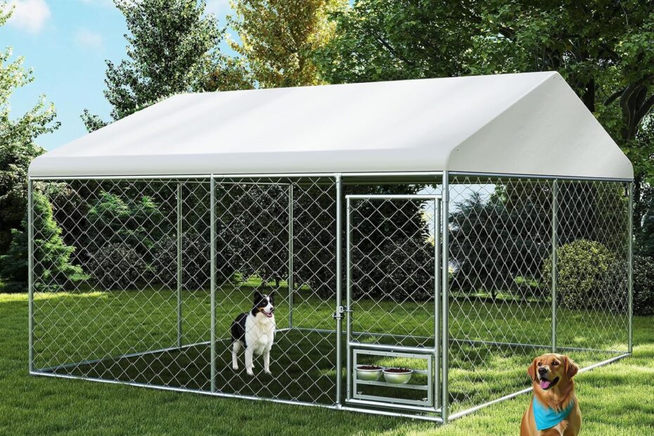 Ultimate Comfort: Rovibek 10x10 Ft Outdoor Dog Kennel Review