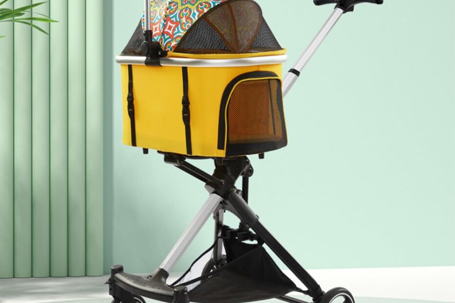 Ultimate Comfort: The 3-in-1 Pet Stroller for Small & Medium Pets!