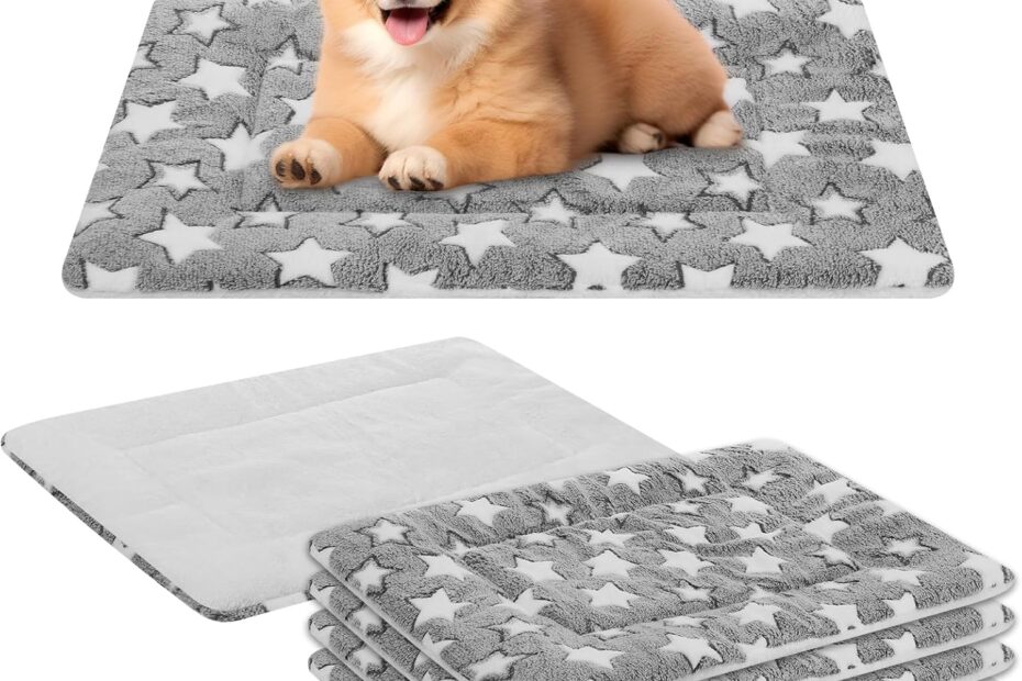 Ultimate Comfort: The Perfect 4-Pc Reversible Dog Bed Mat Review
