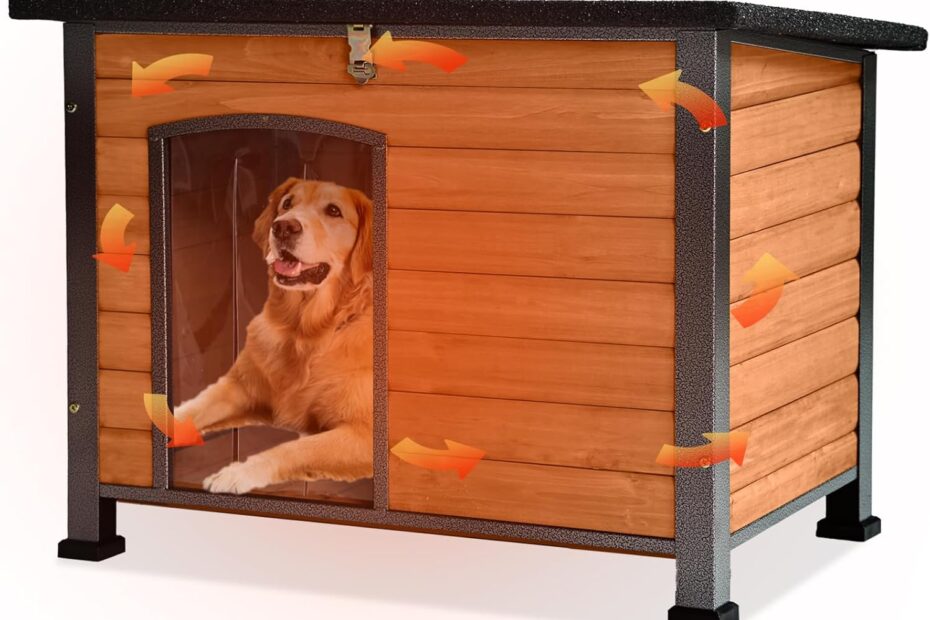 Ultimate Dog Shelter: GUTINNEEN's Indestructible, Weatherproof Kennel for All Breeds!