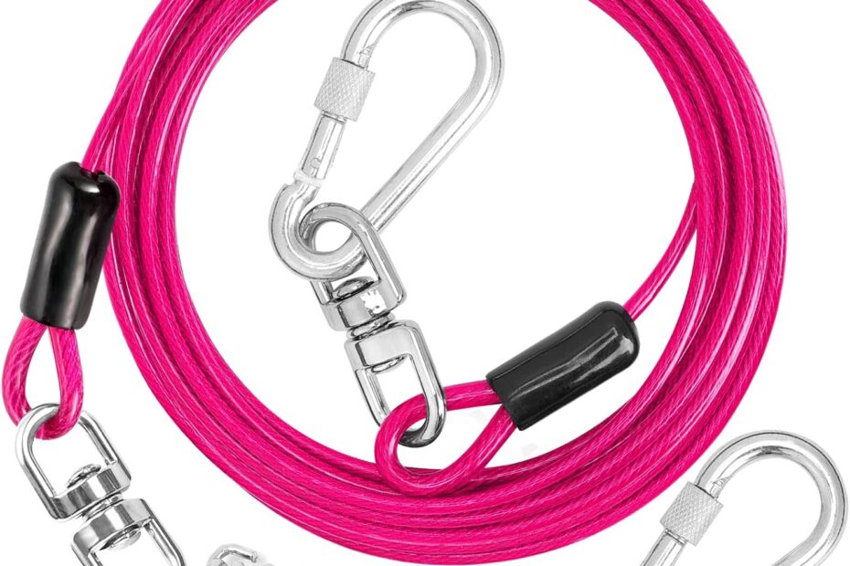 Ultimate Freedom: Review of the Jenico Dog Tie Out Cable for Outdoor Adventures