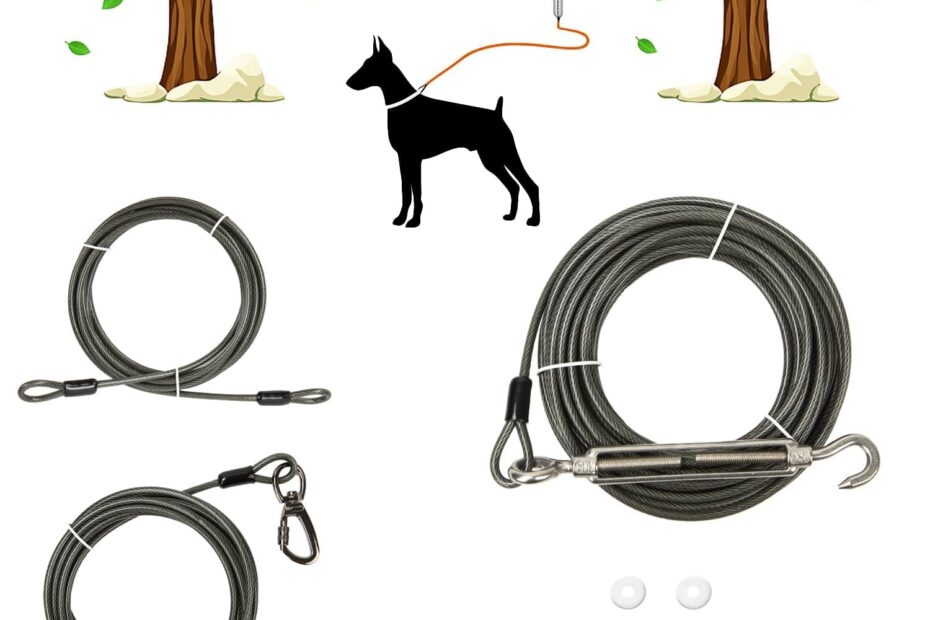 Ultimate Freedom: The Heavy-Duty Dog Tie-Out Cable Runner Review