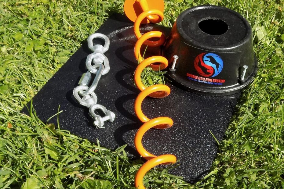 Ultimate Freedom: The Tangle Free Two Dog Tie Out Stake Review