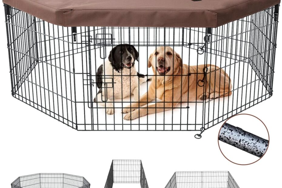 Ultimate Guide to NEZUC 8-Panel Foldable Dog Playpen: Safe Play for Your Pets!