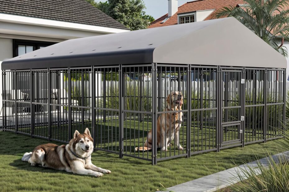 Ultimate Outdoor Comfort: Review of the 10x14ft Heavy Duty Large Dog Kennel