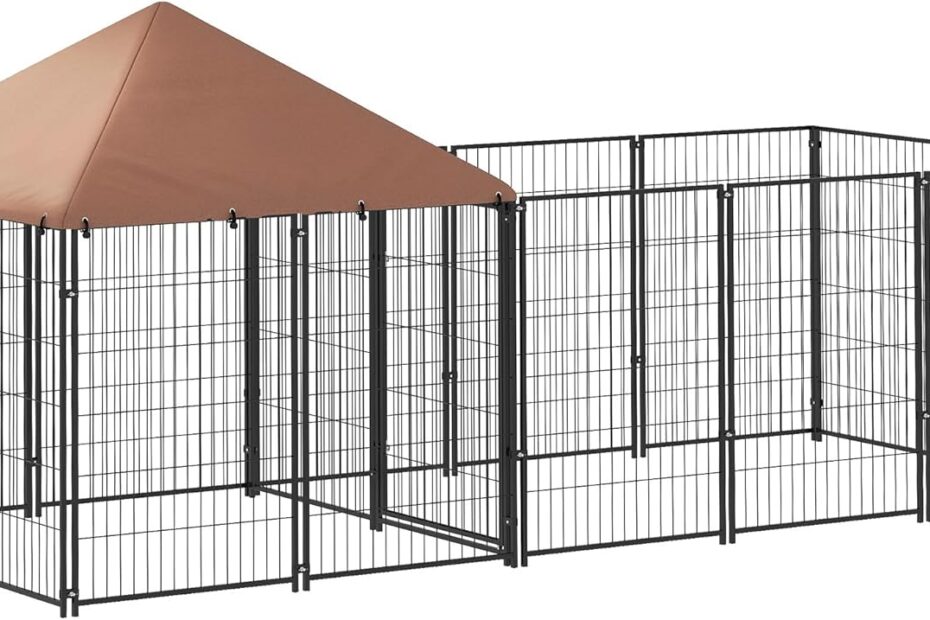 Ultimate Outdoor Haven: PawHut Heavy Duty Dog Kennel Review!