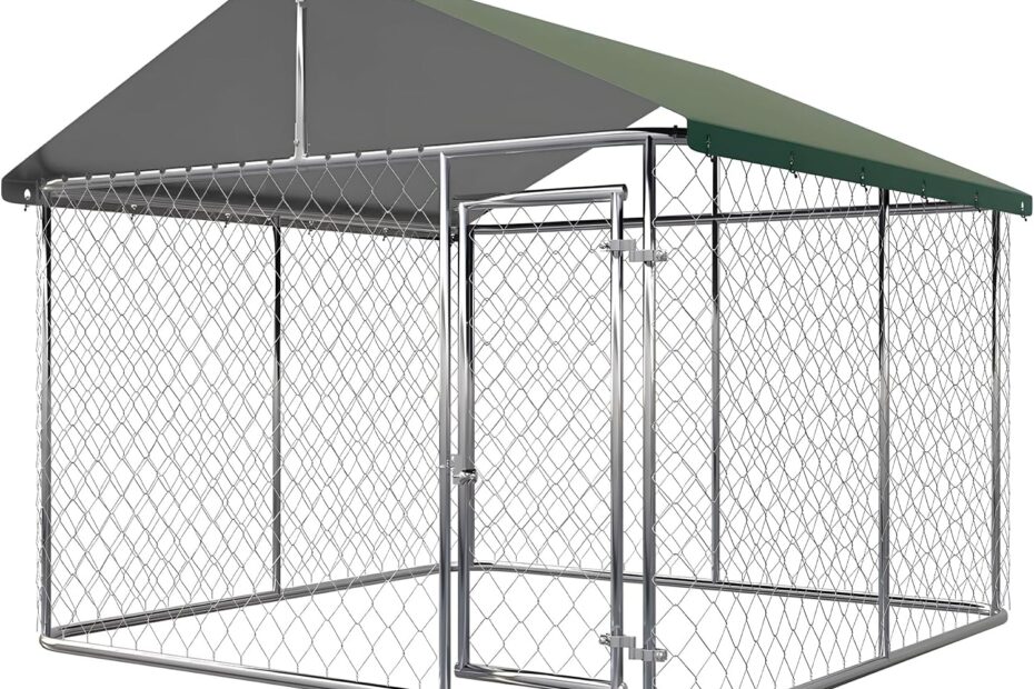 Ultimate Outdoor Safety: Review of the Heavy-Duty 10'x10' Dog Kennel