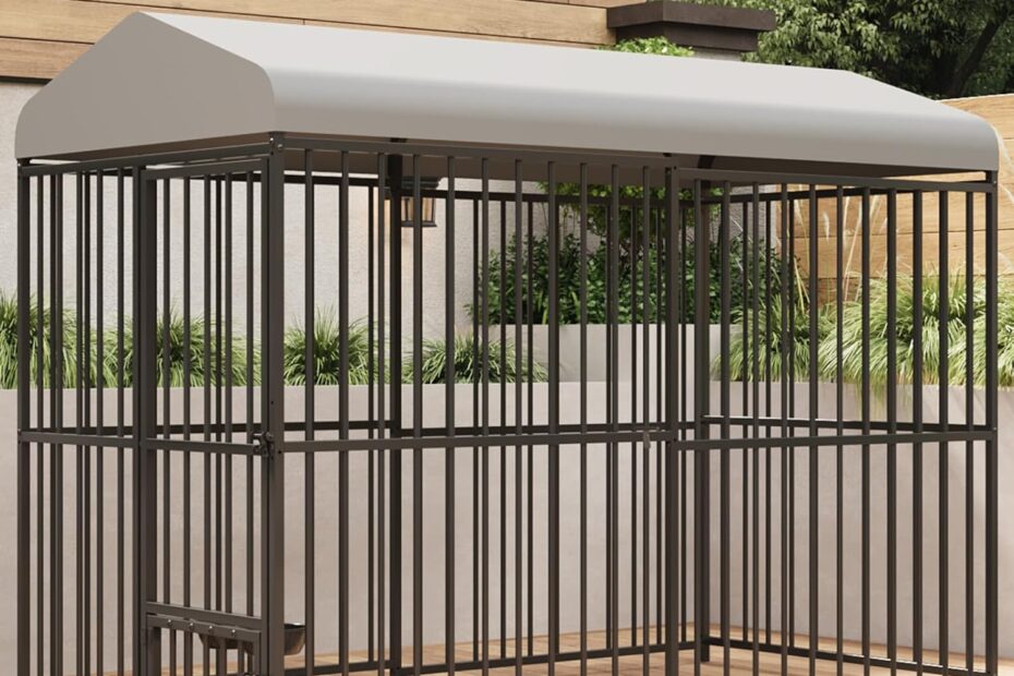 Ultimate Protection: Review of the 8X4x6 FT Heavy-Duty Outdoor Dog Kennel