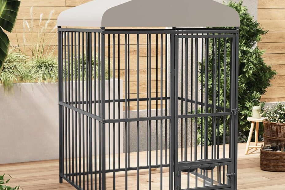Ultimate Protection: Review of the Heavy-Duty 4x4x6 FT Outdoor Dog Kennel