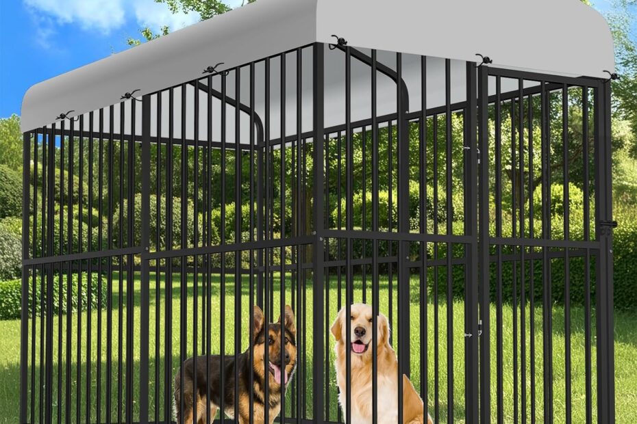 Ultimate Review: MEETWARM Heavy Duty Outdoor Dog Kennel for Happy Pets!