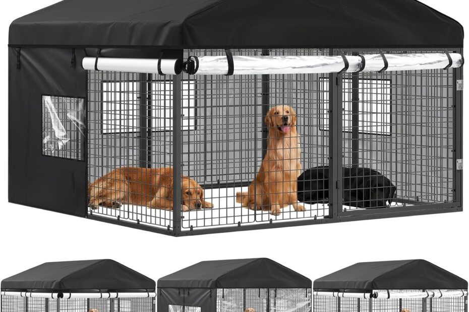 Ultimate Shelter: Review of the Outdoor Dog Kennel Cover for Year-Round Protection