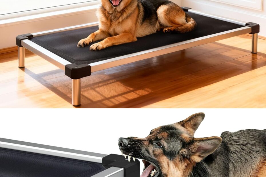 Unleash Comfort: The FXW TitanNest Chew-Proof Elevated Dog Bed Review