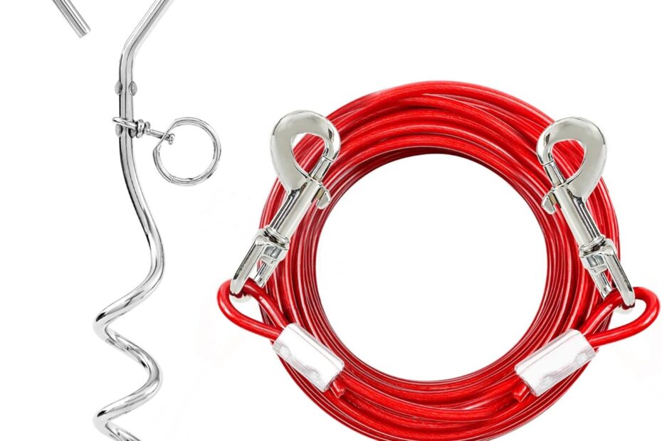 Unleash Freedom: The Ultimate Review of the Heavy Duty Dog Stake Tie Out Cable
