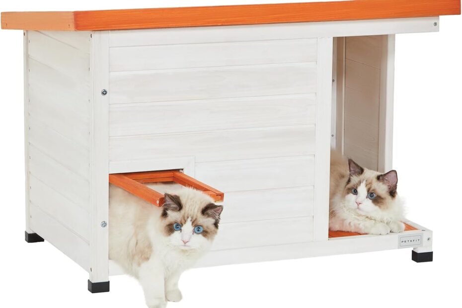 Cozy & Safe: The Ultimate Petsfit Weatherproof Cat House Review!