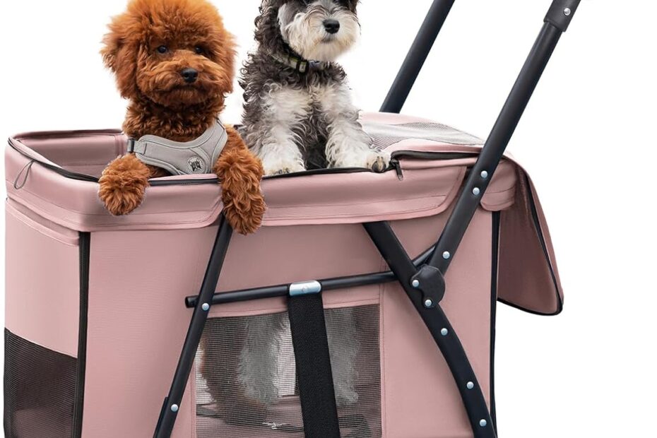 Cruise in Style: The Ultimate Pink Pet Stroller Review
